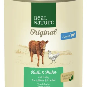 REAL NATURE Junior Kalb, Huhn und Ente 800 g Preis Gesenkt